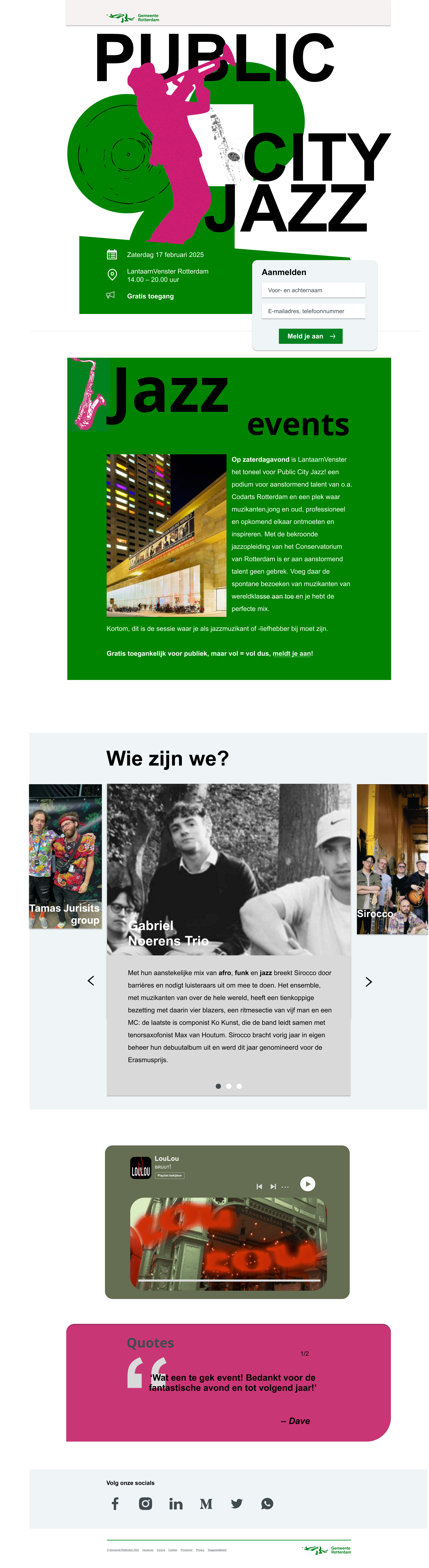 Desktop screen design for Vormgeving 2